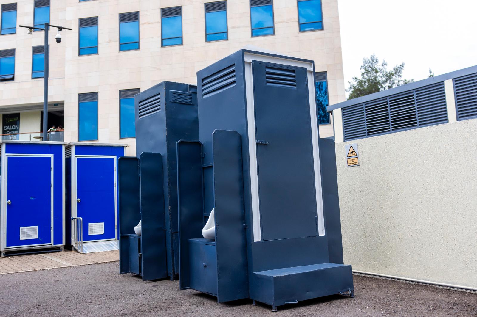 rent mobile toilet in rwanda